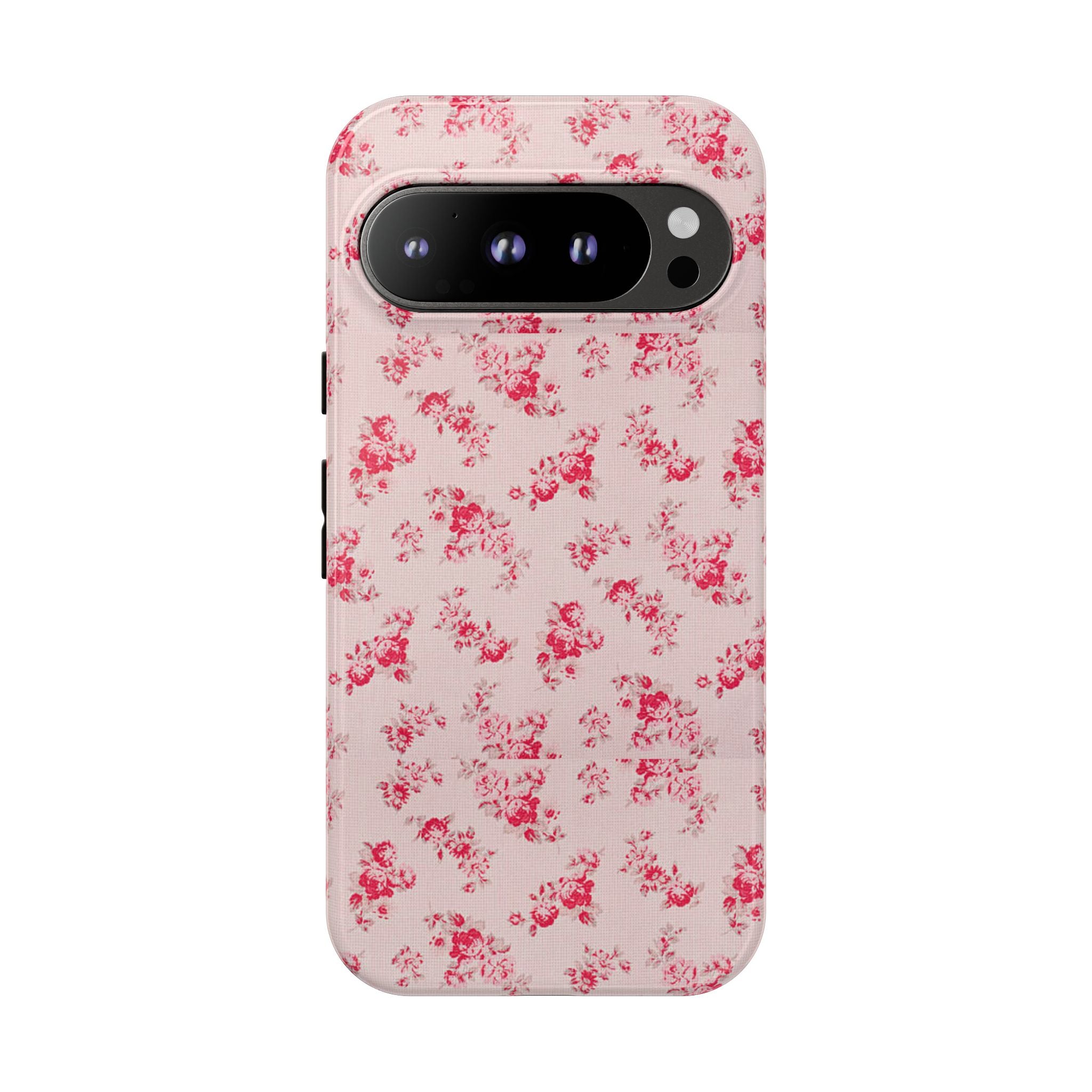 Vintage Floral Pattern Phone Case | Shabby Chic Rose Damask
