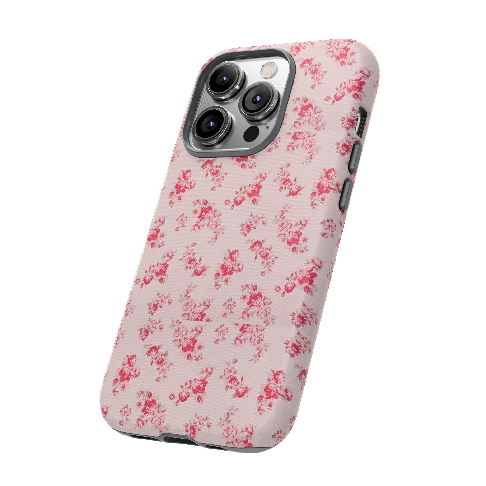 Vintage Floral Pattern Phone Case | Shabby Chic Rose Damask