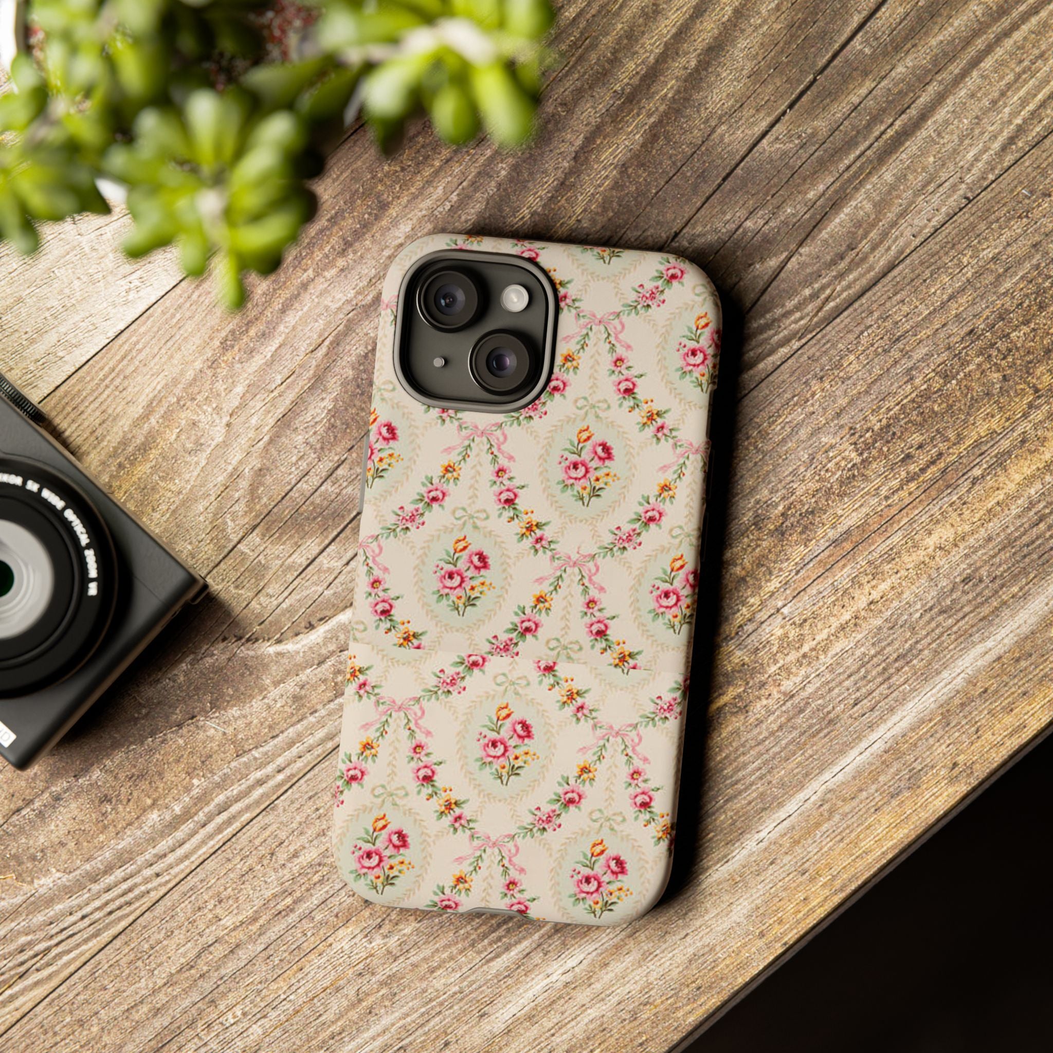 Vintage Floral Medallion phone case | Tough Cases