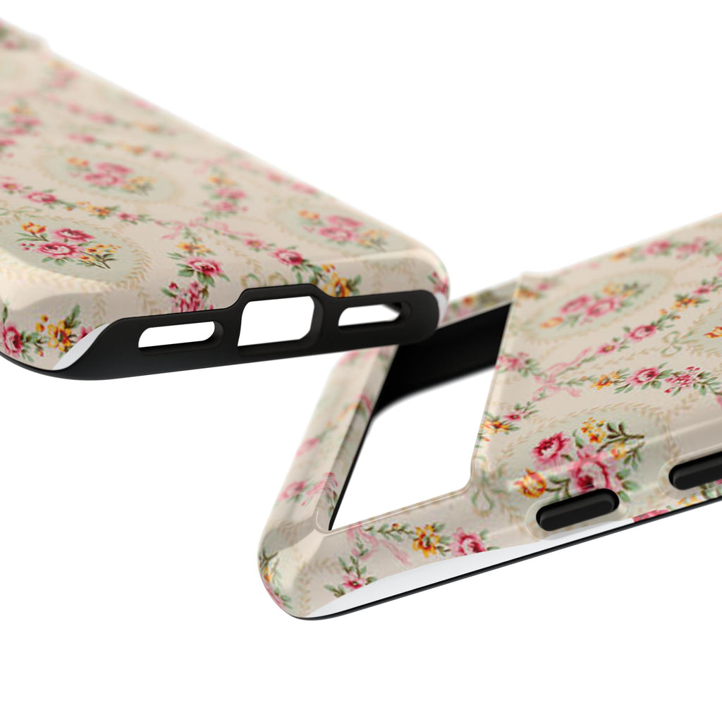 Vintage Floral Medallion phone case | Tough Cases
