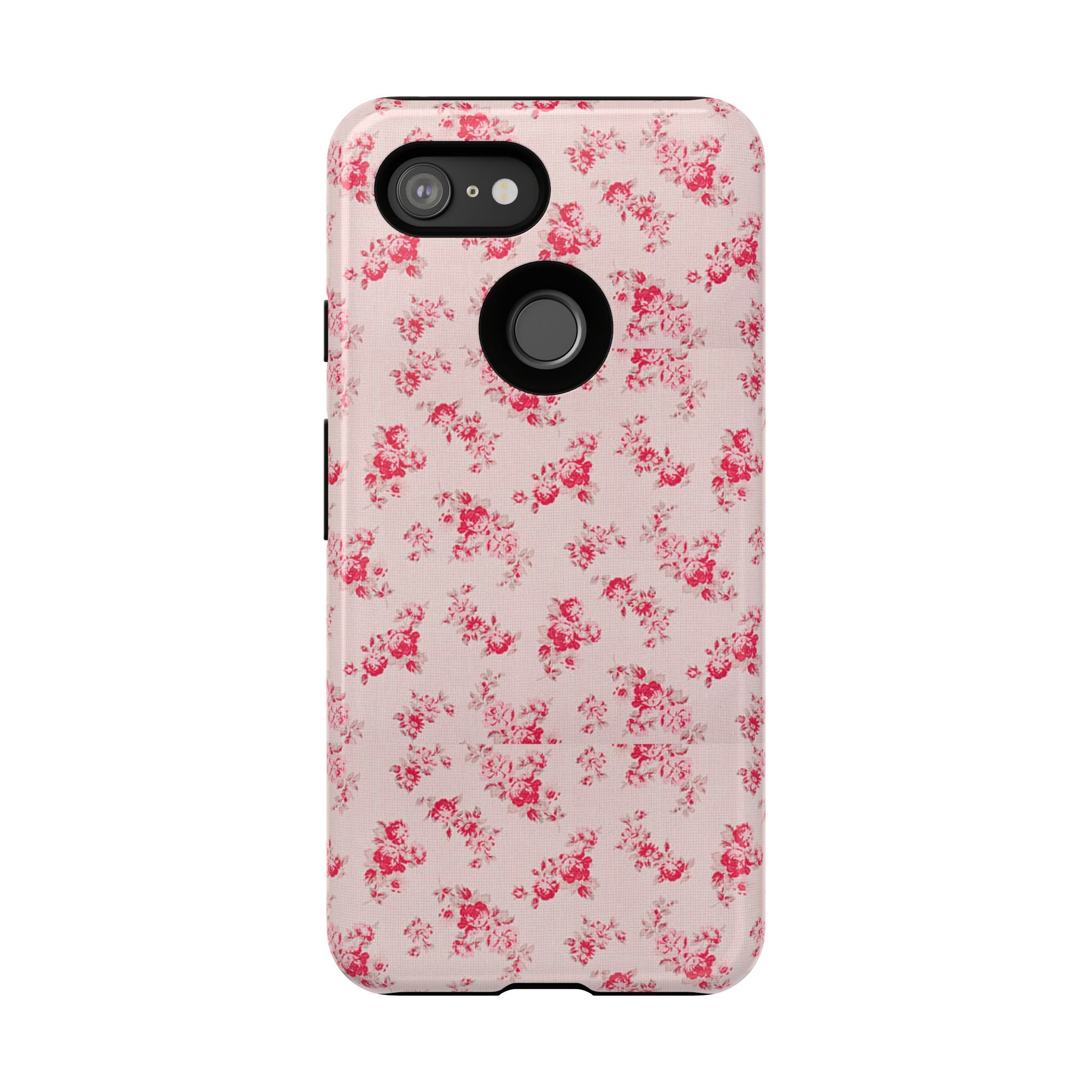 Vintage Floral Pattern Phone Case | Shabby Chic Rose Damask