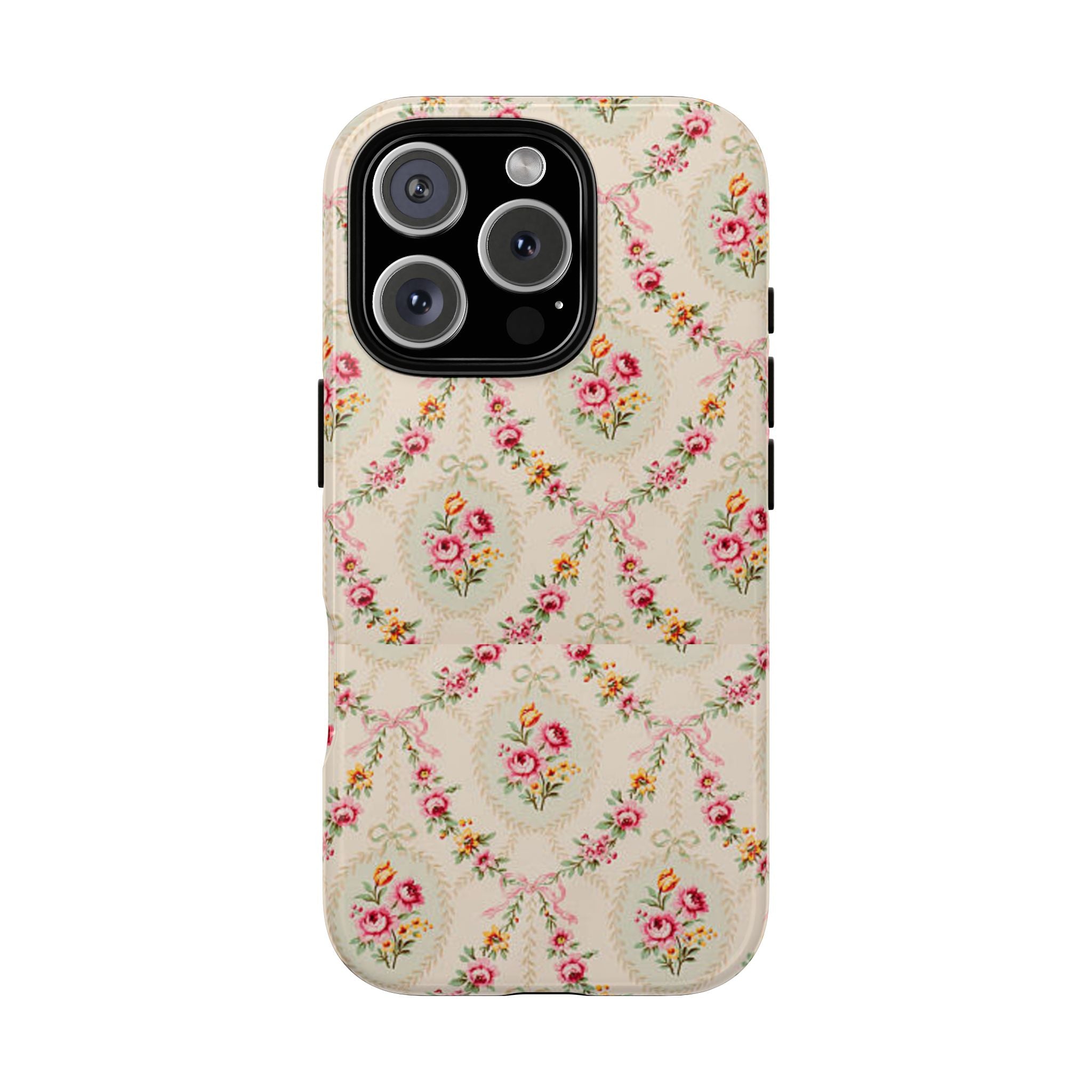 Vintage Floral Medallion phone case | Tough Cases