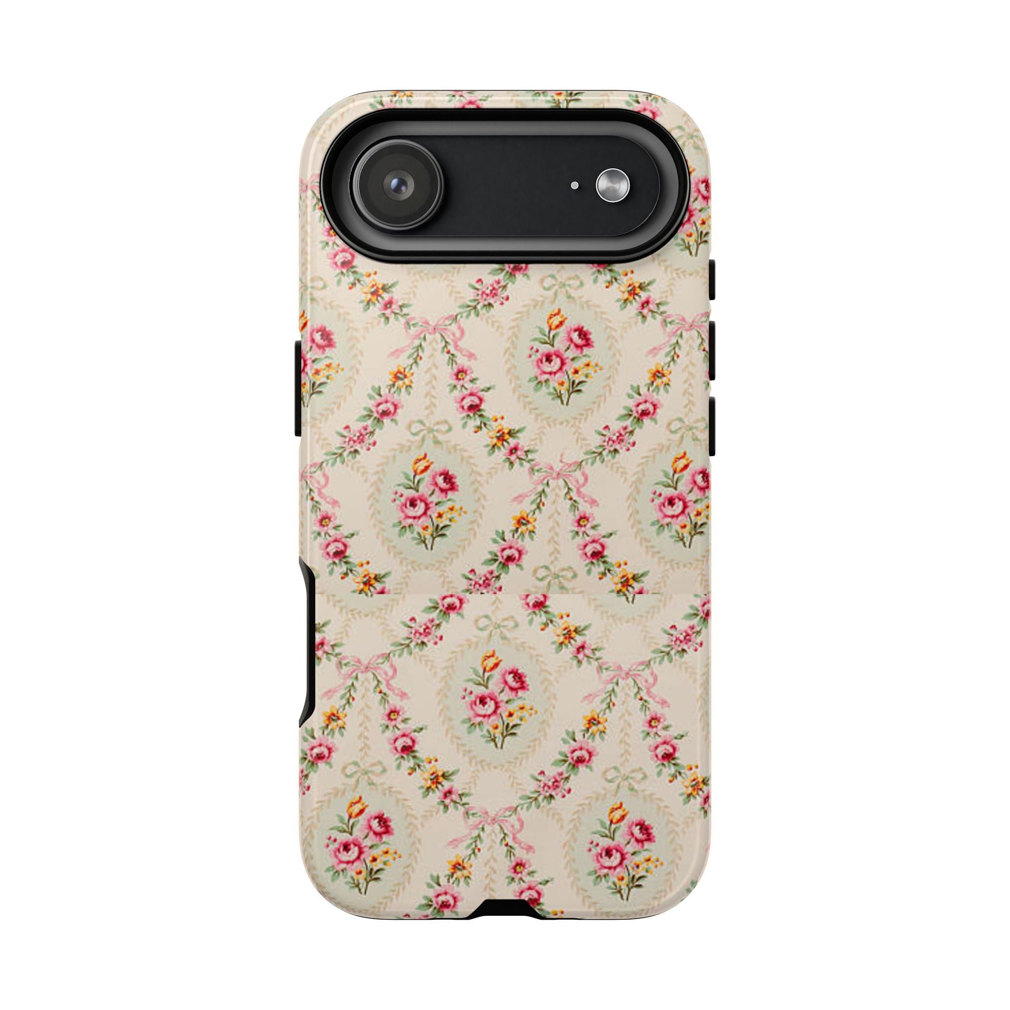 Vintage Floral Medallion phone case | Tough Cases
