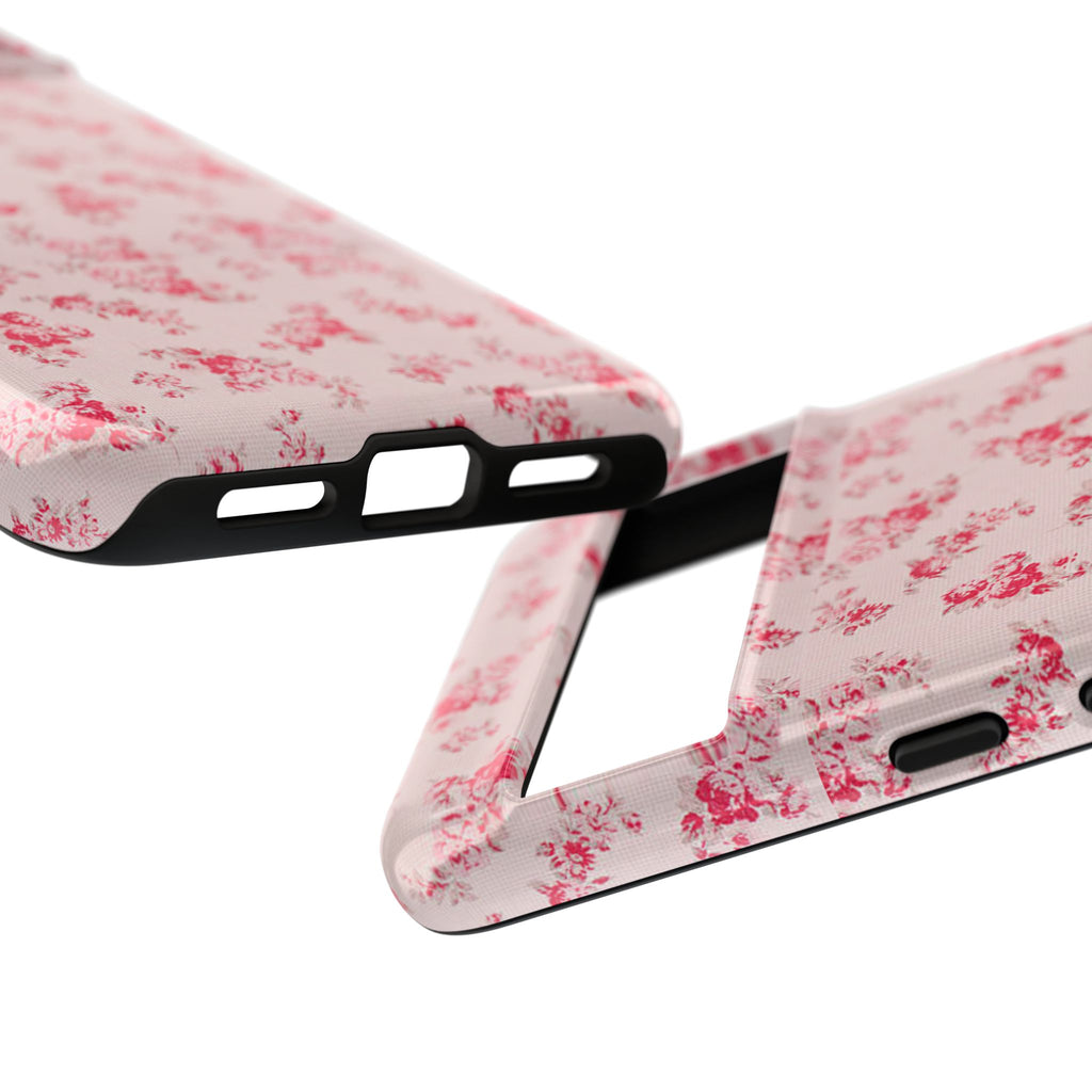 Vintage Floral Pattern Phone Case | Shabby Chic Rose Damask