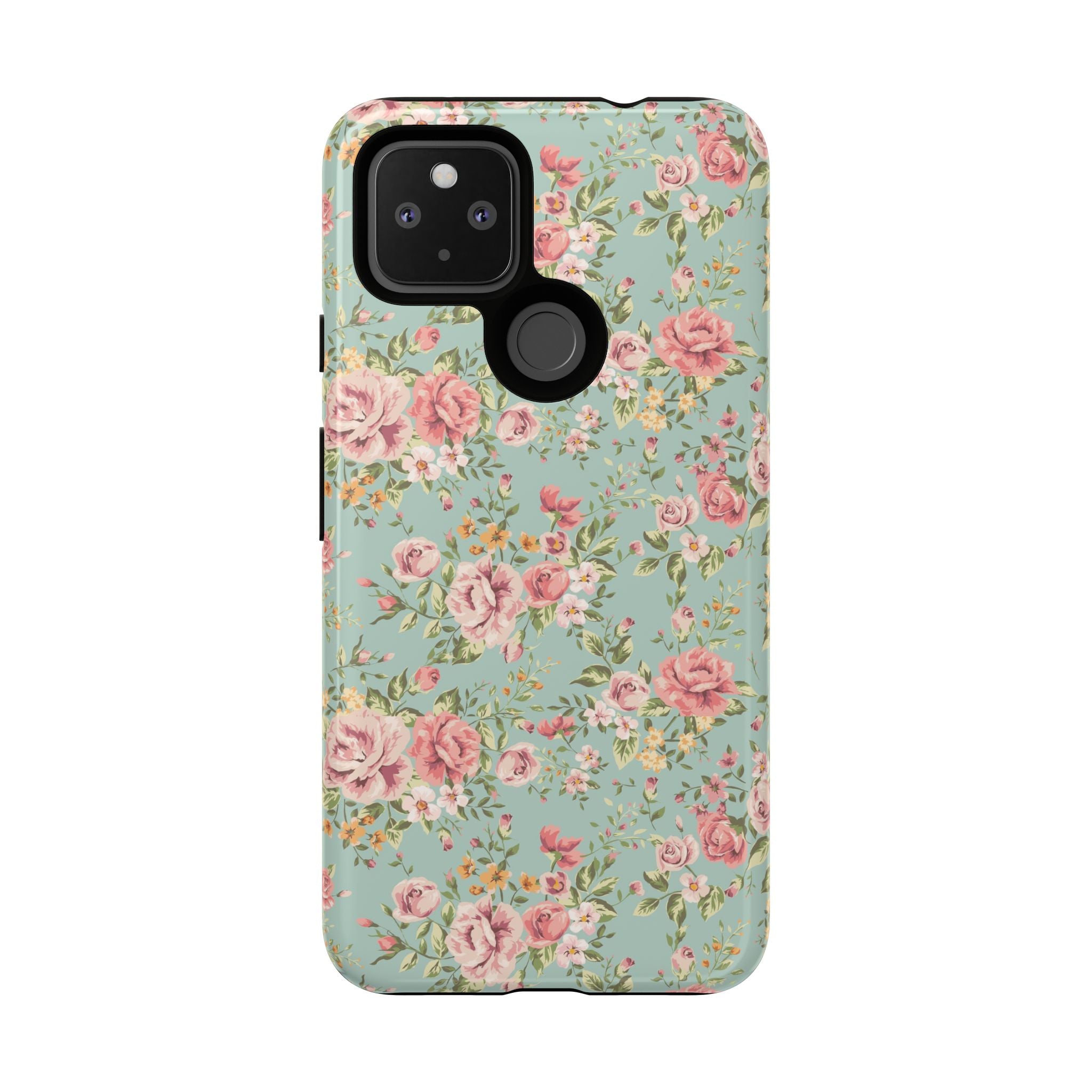 Vintage Pink Rose Floral Phone Case | Tough Case