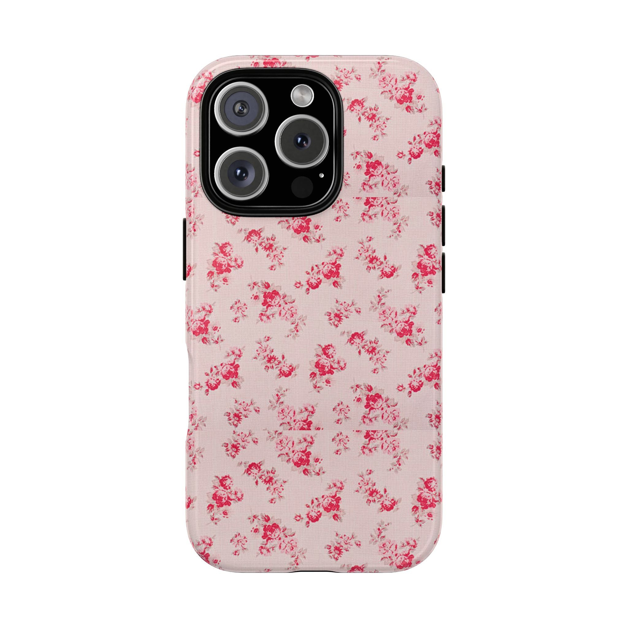 Vintage Floral Pattern Phone Case | Shabby Chic Rose Damask