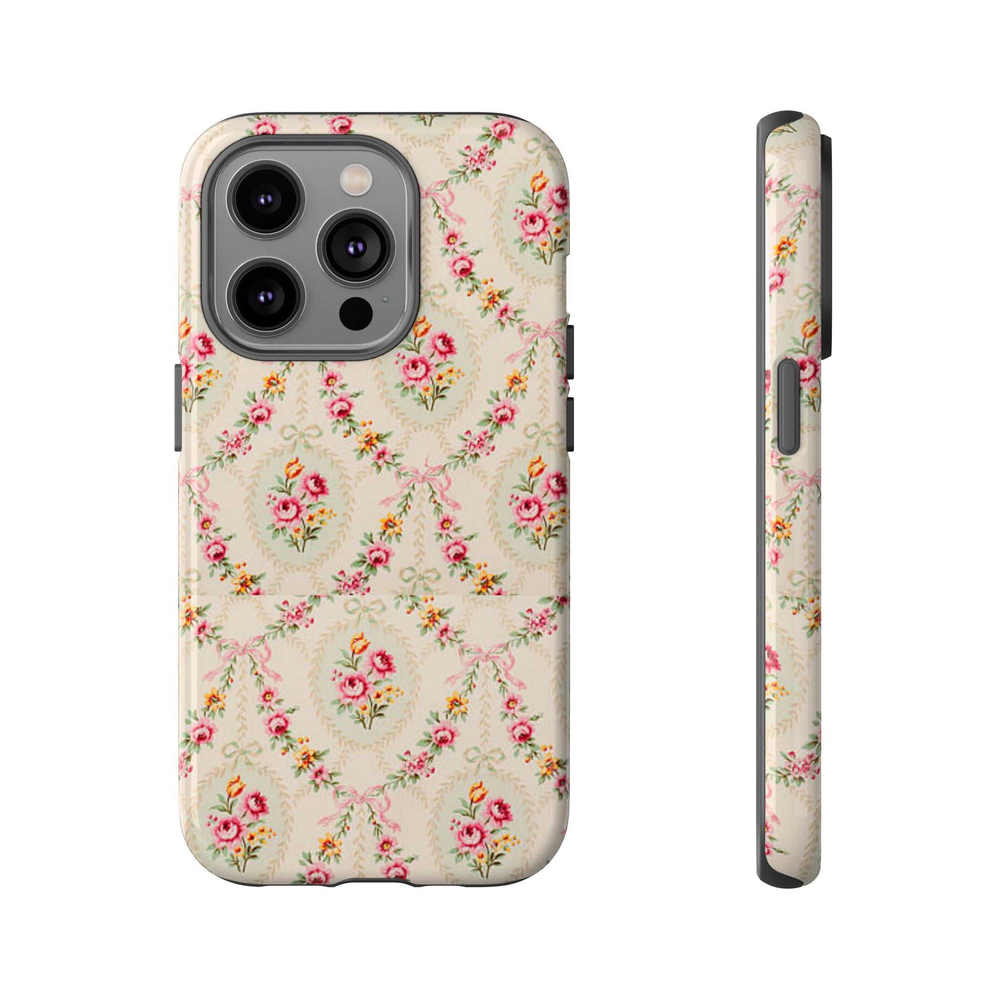 Vintage Floral Medallion phone case | Tough Cases