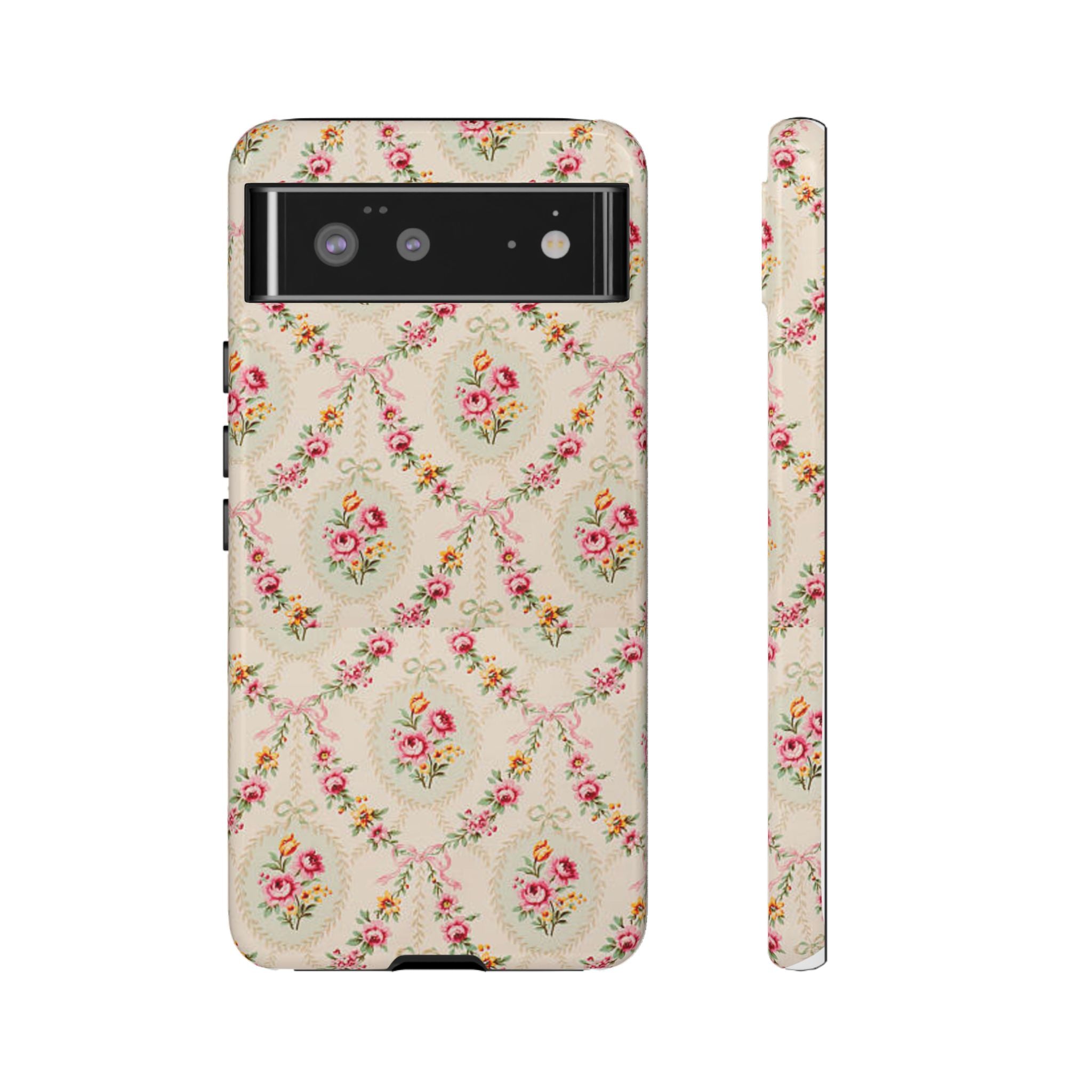 Vintage Floral Medallion phone case | Tough Cases