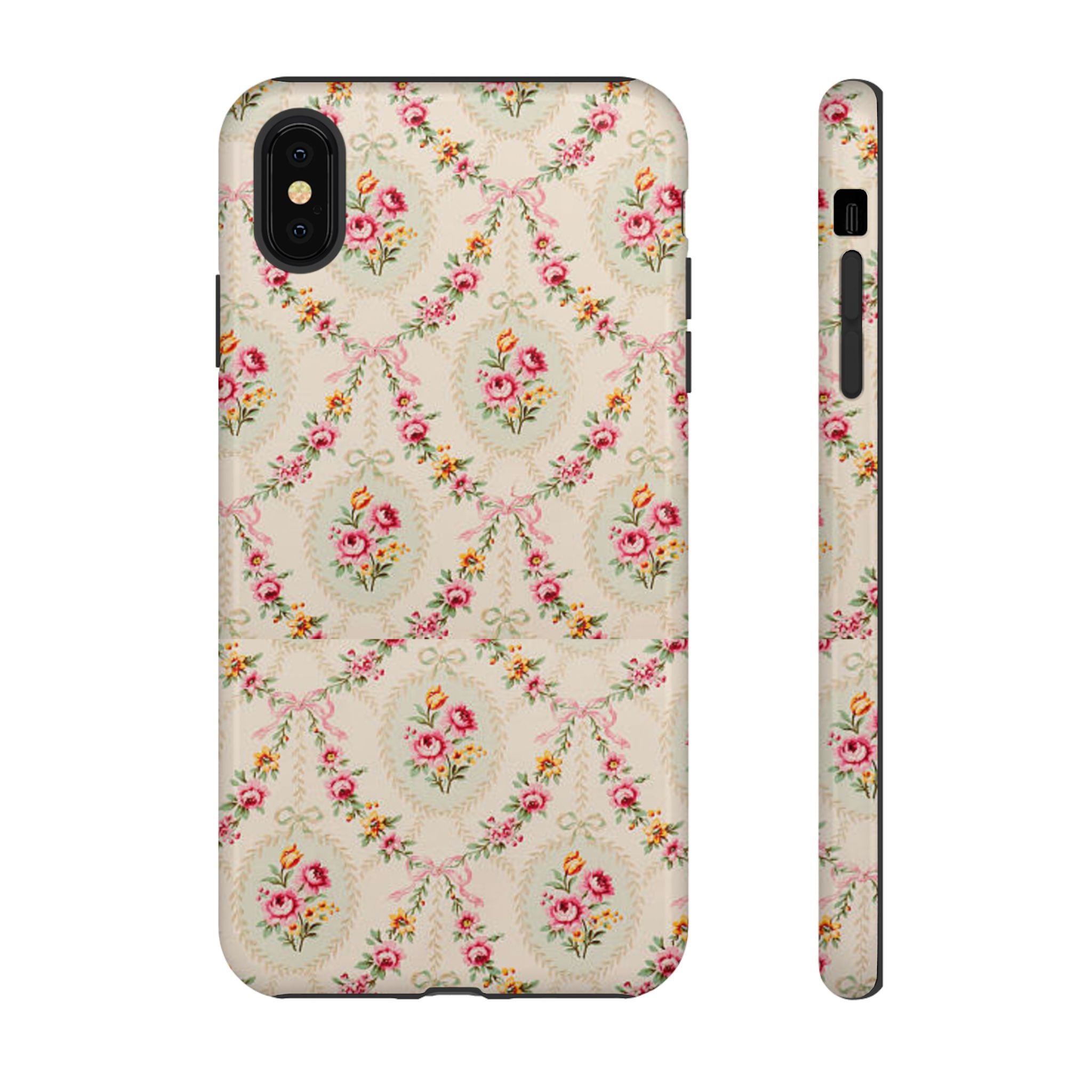 Vintage Floral Medallion phone case | Tough Cases