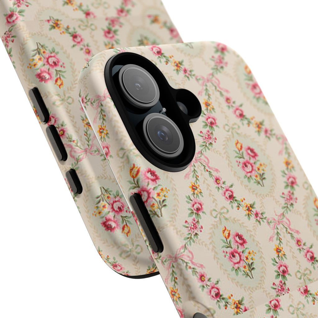 Vintage Floral Medallion phone case | Tough Cases