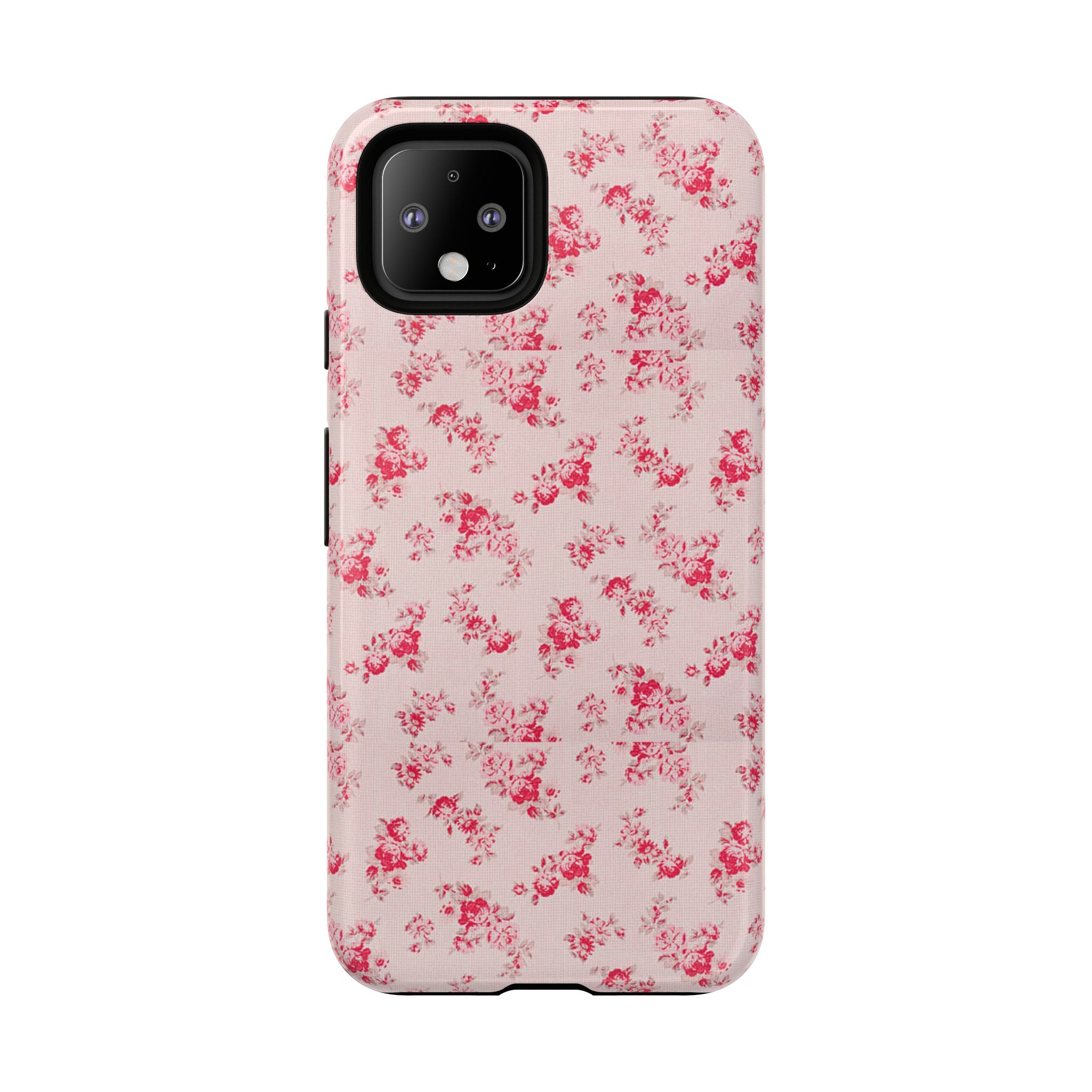 Vintage Floral Pattern Phone Case | Shabby Chic Rose Damask
