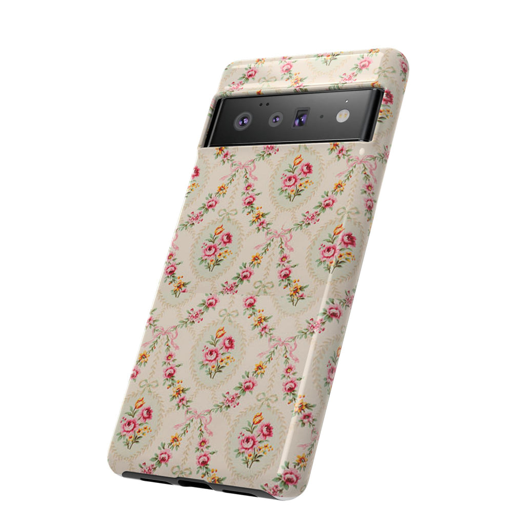 Vintage Floral Medallion phone case | Tough Cases