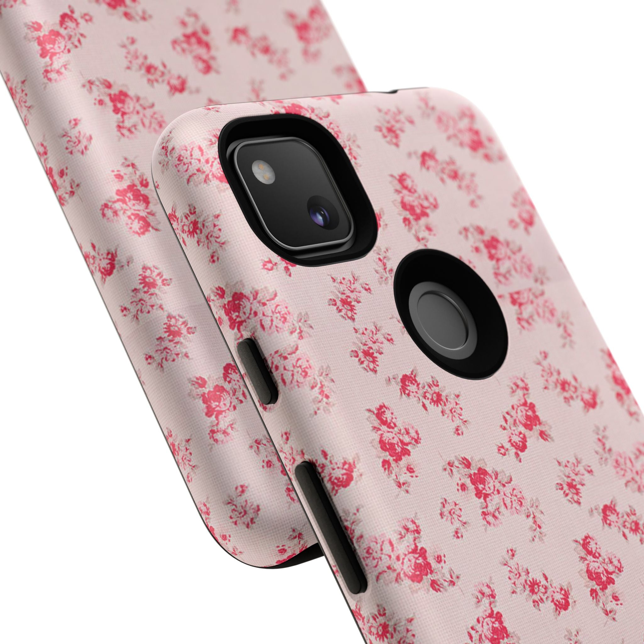 Vintage Floral Pattern Phone Case | Shabby Chic Rose Damask