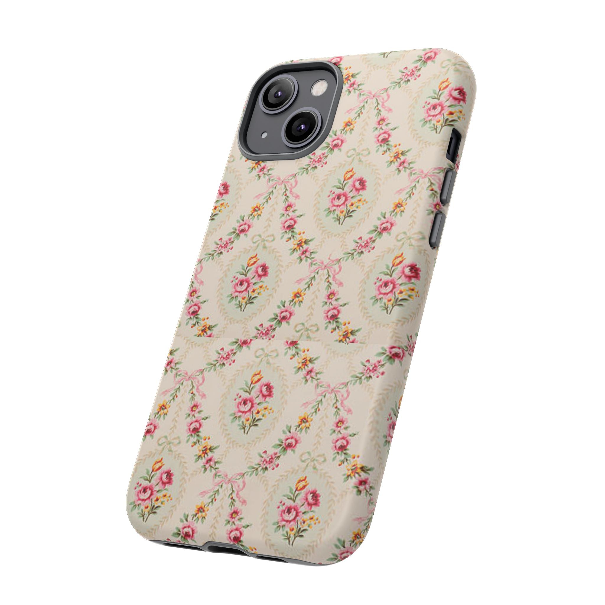 Vintage Floral Medallion phone case | Tough Cases