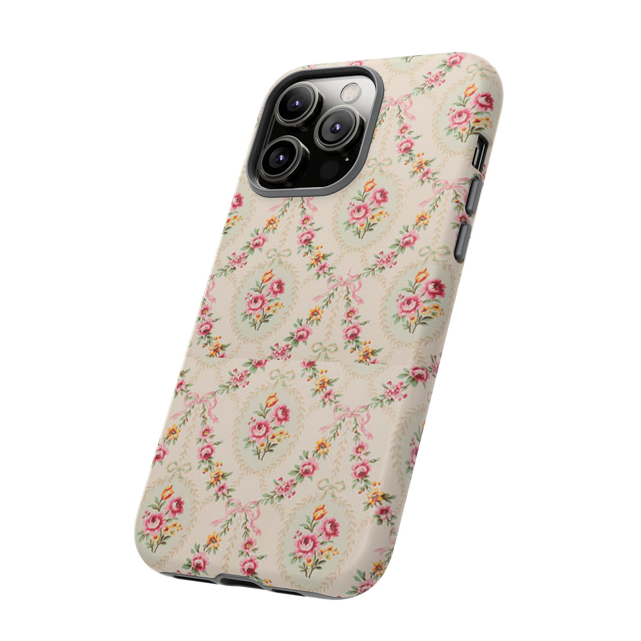 Vintage Floral Medallion phone case | Tough Cases