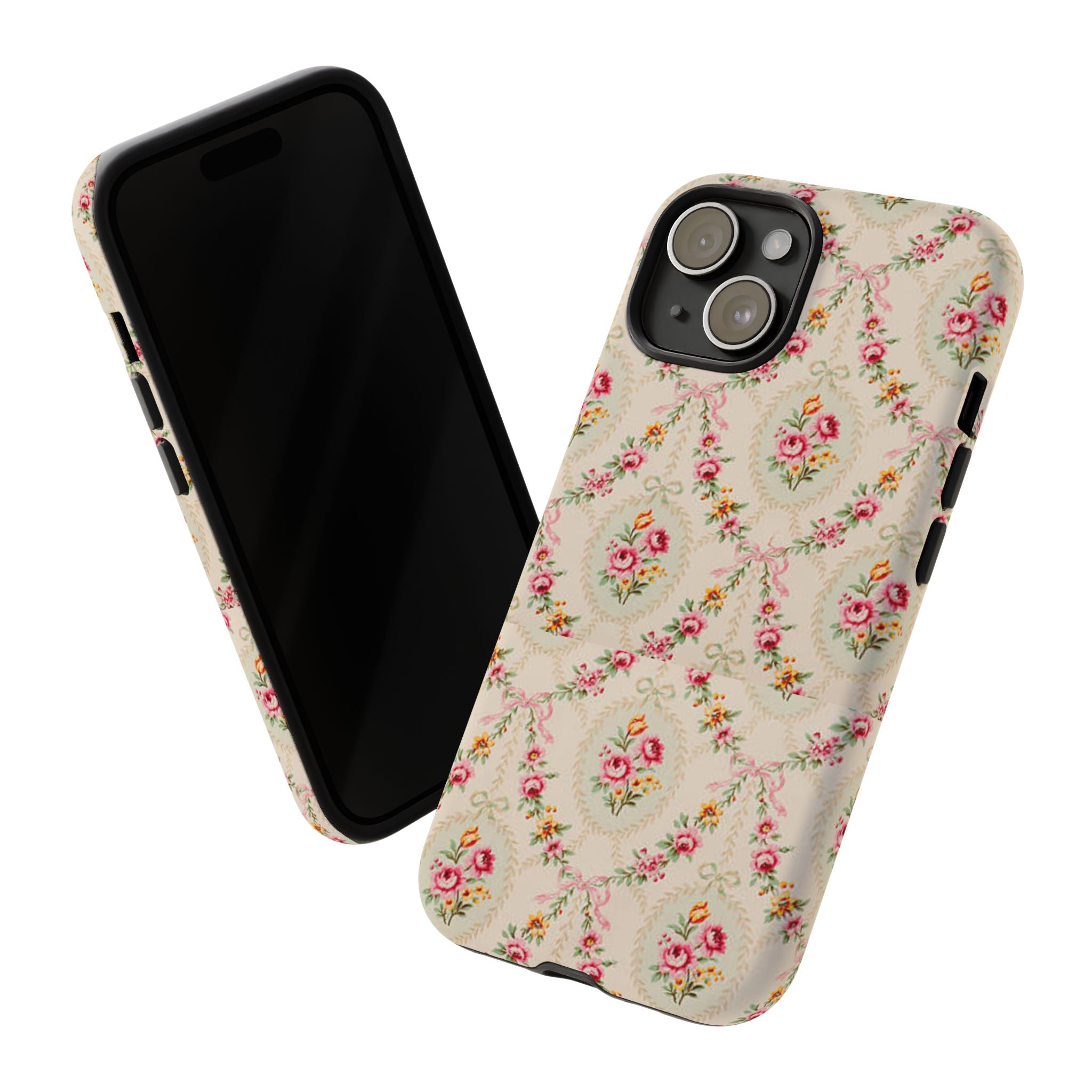 Vintage Floral Medallion phone case | Tough Cases