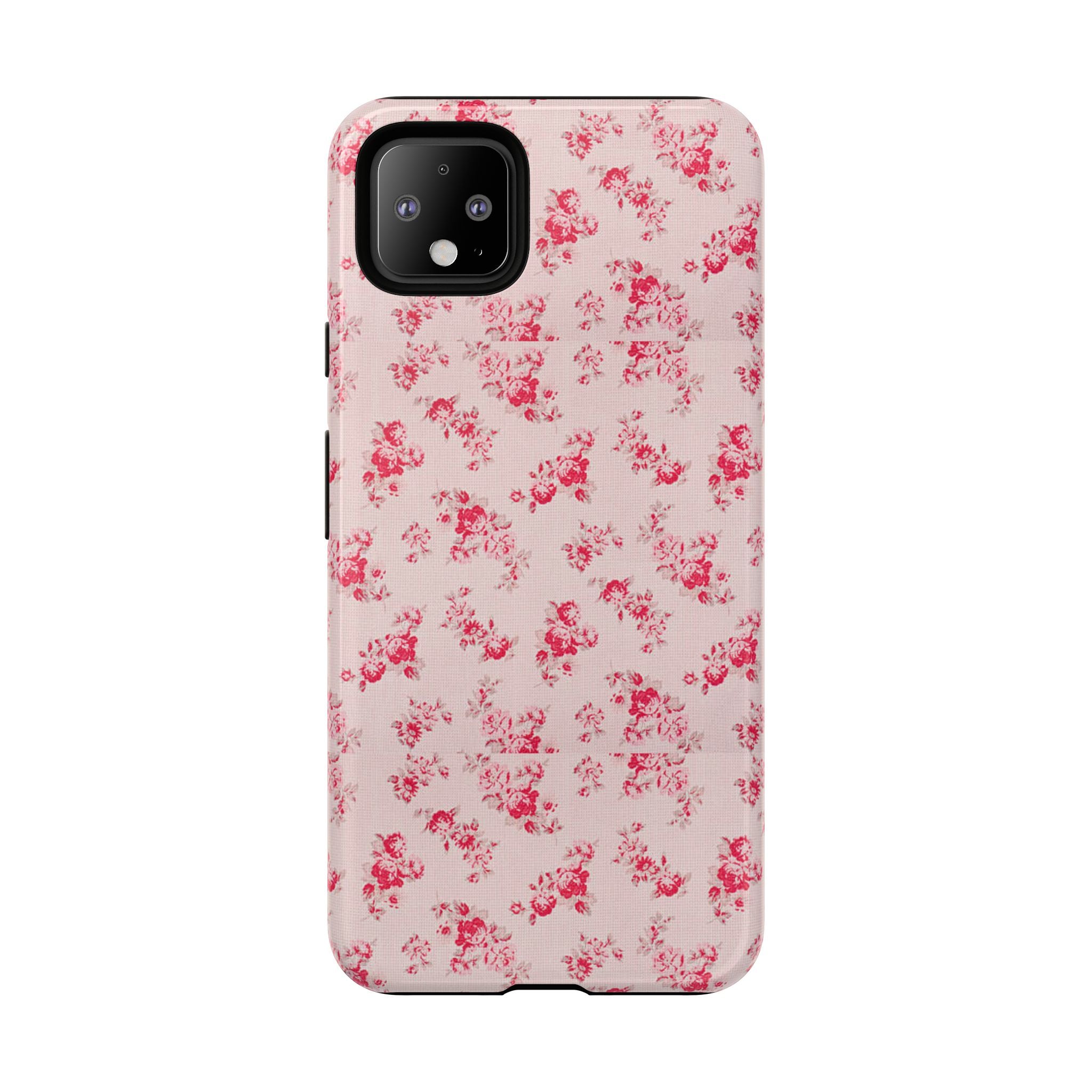 Vintage Floral Pattern Phone Case | Shabby Chic Rose Damask