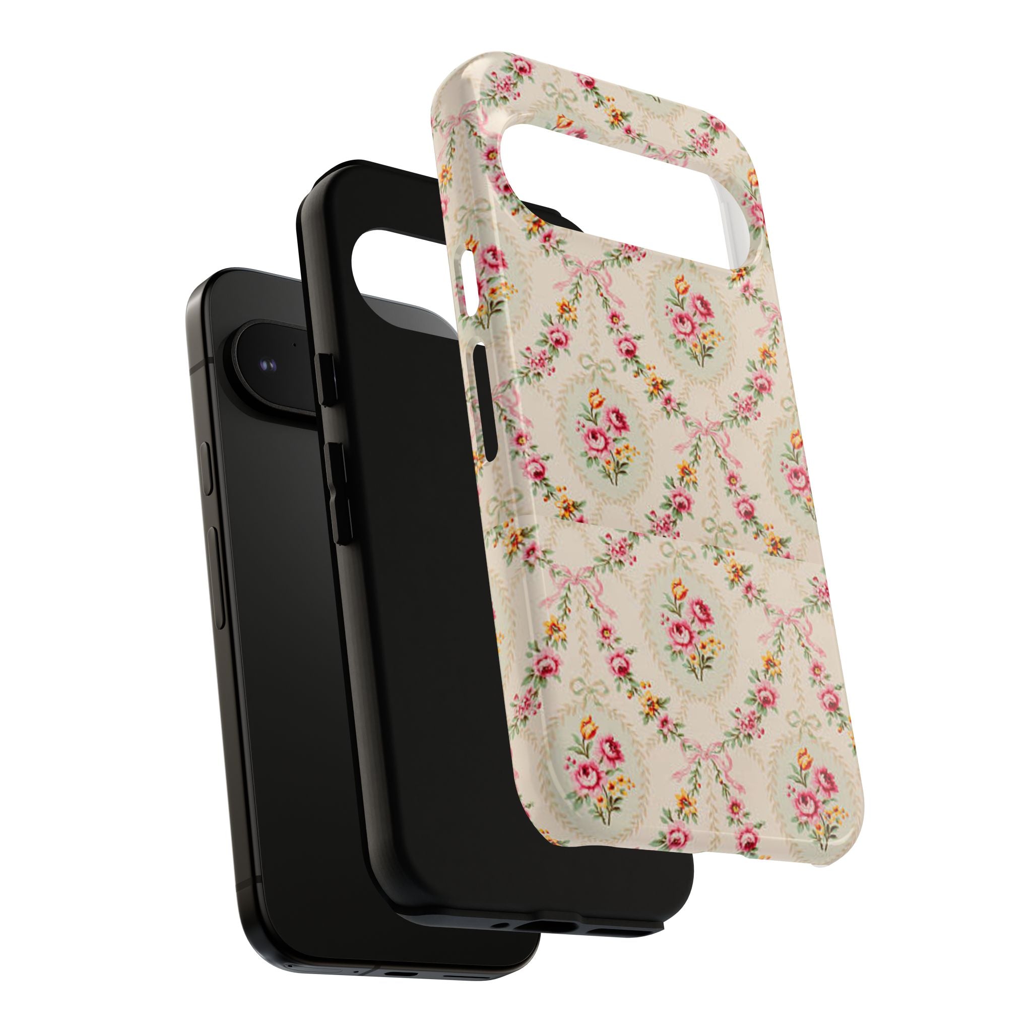 Vintage Floral Medallion phone case | Tough Cases
