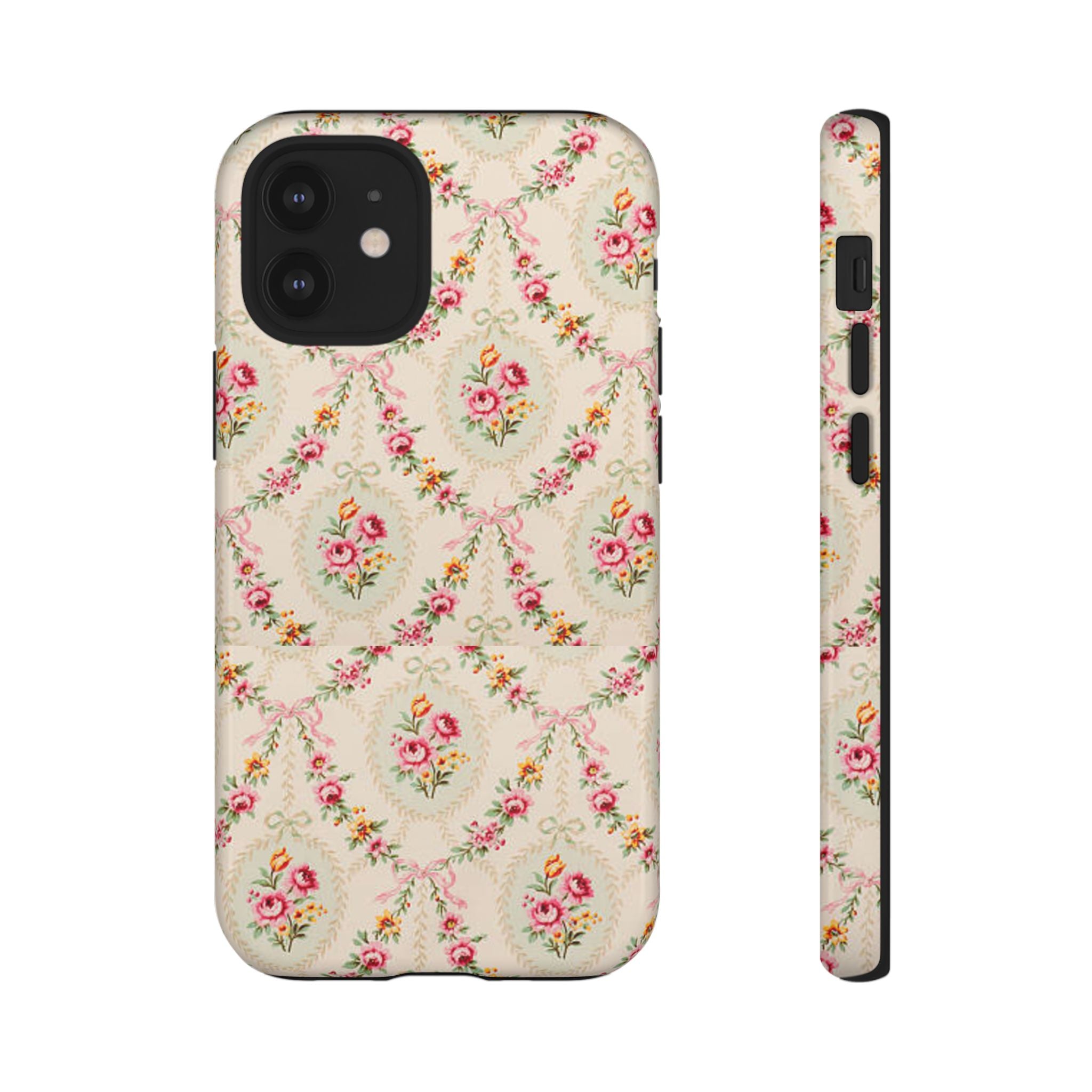 Vintage Floral Medallion phone case | Tough Cases