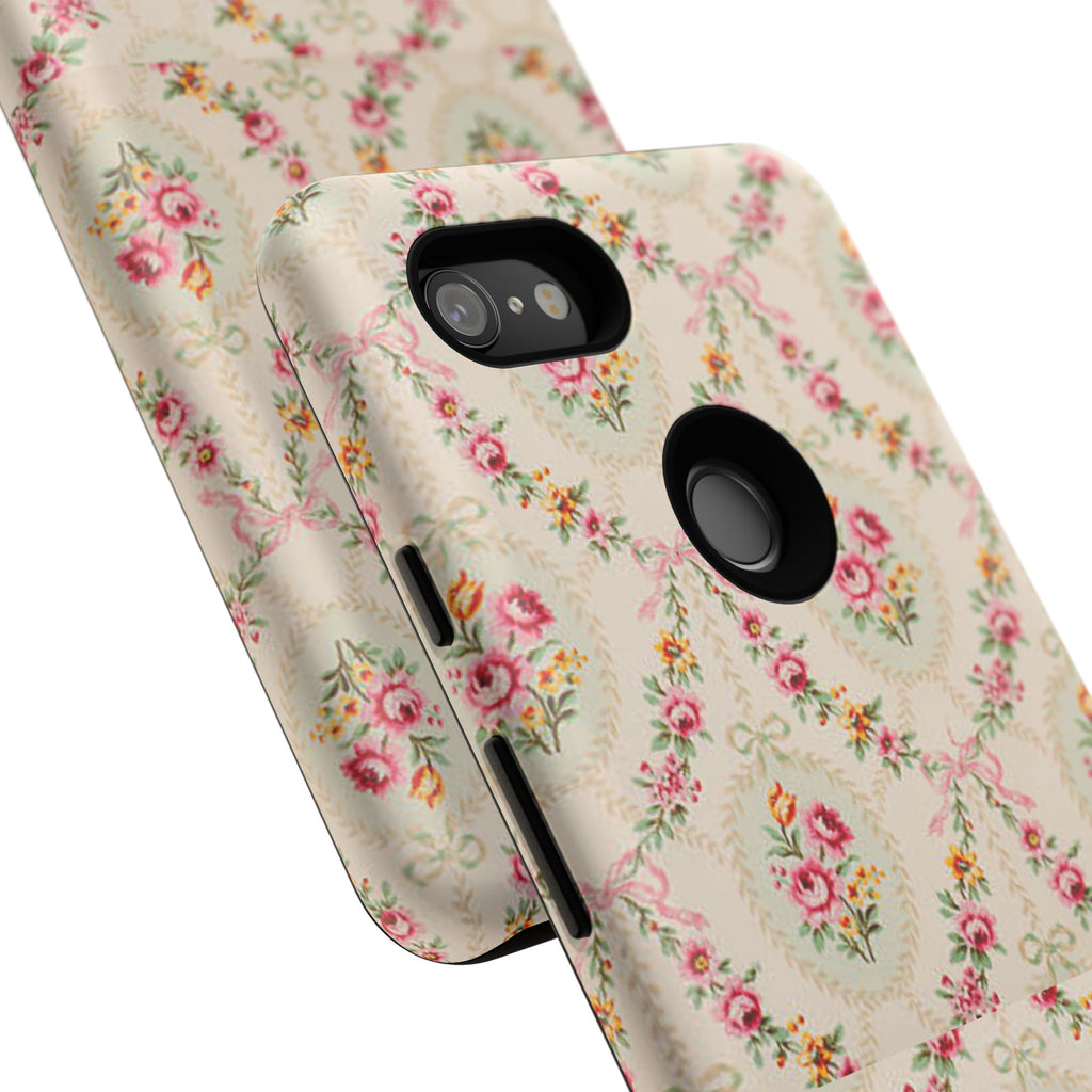 Vintage Floral Medallion phone case | Tough Cases