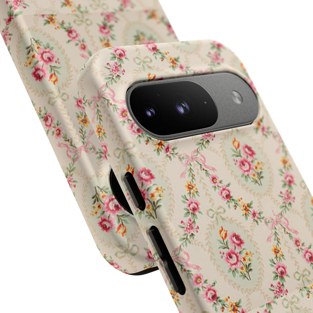 Vintage Floral Medallion phone case | Tough Cases