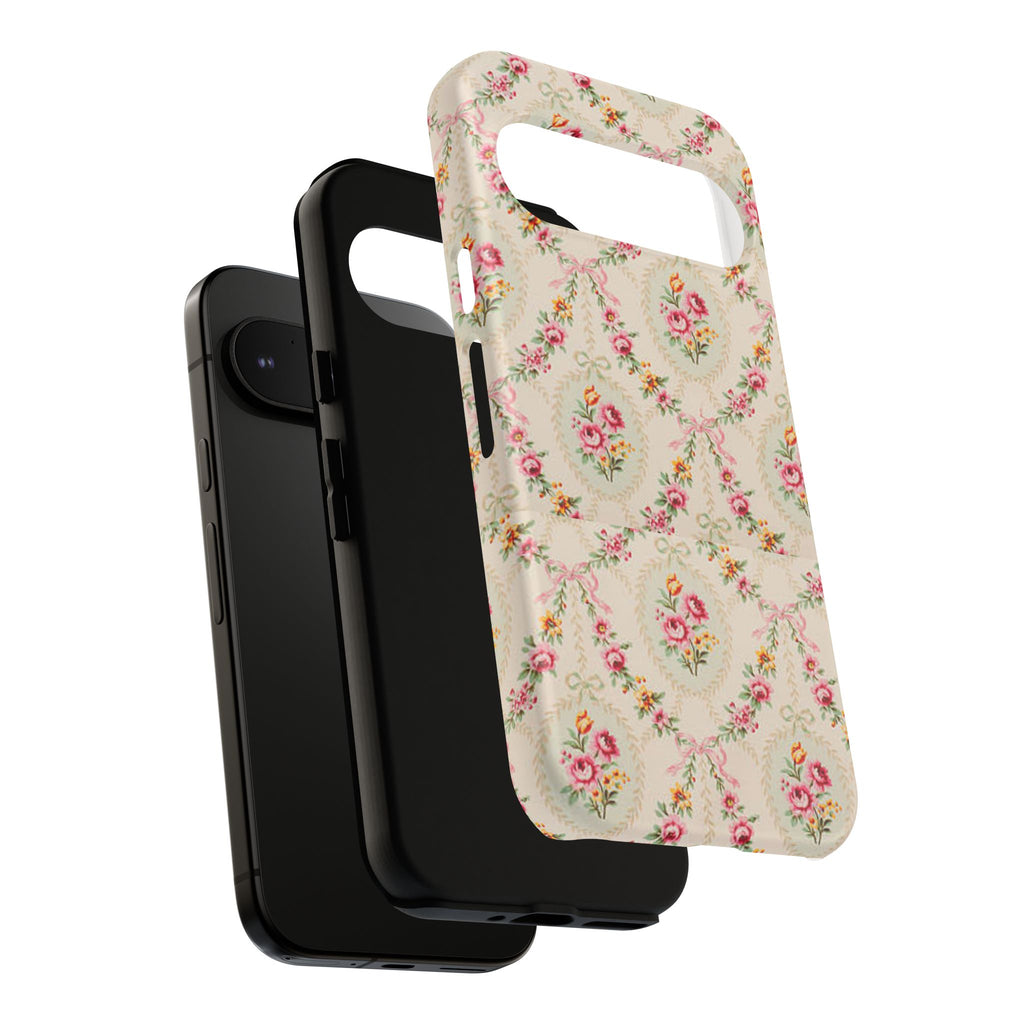 Vintage Floral Medallion phone case | Tough Cases