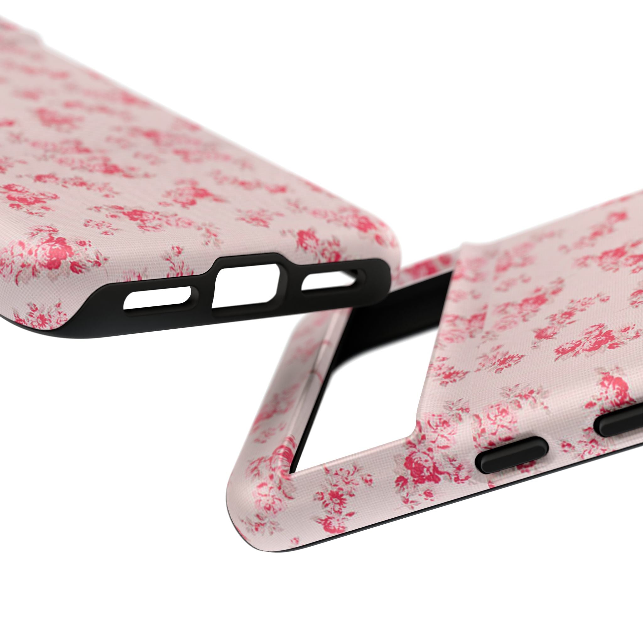 Vintage Floral Pattern Phone Case | Shabby Chic Rose Damask