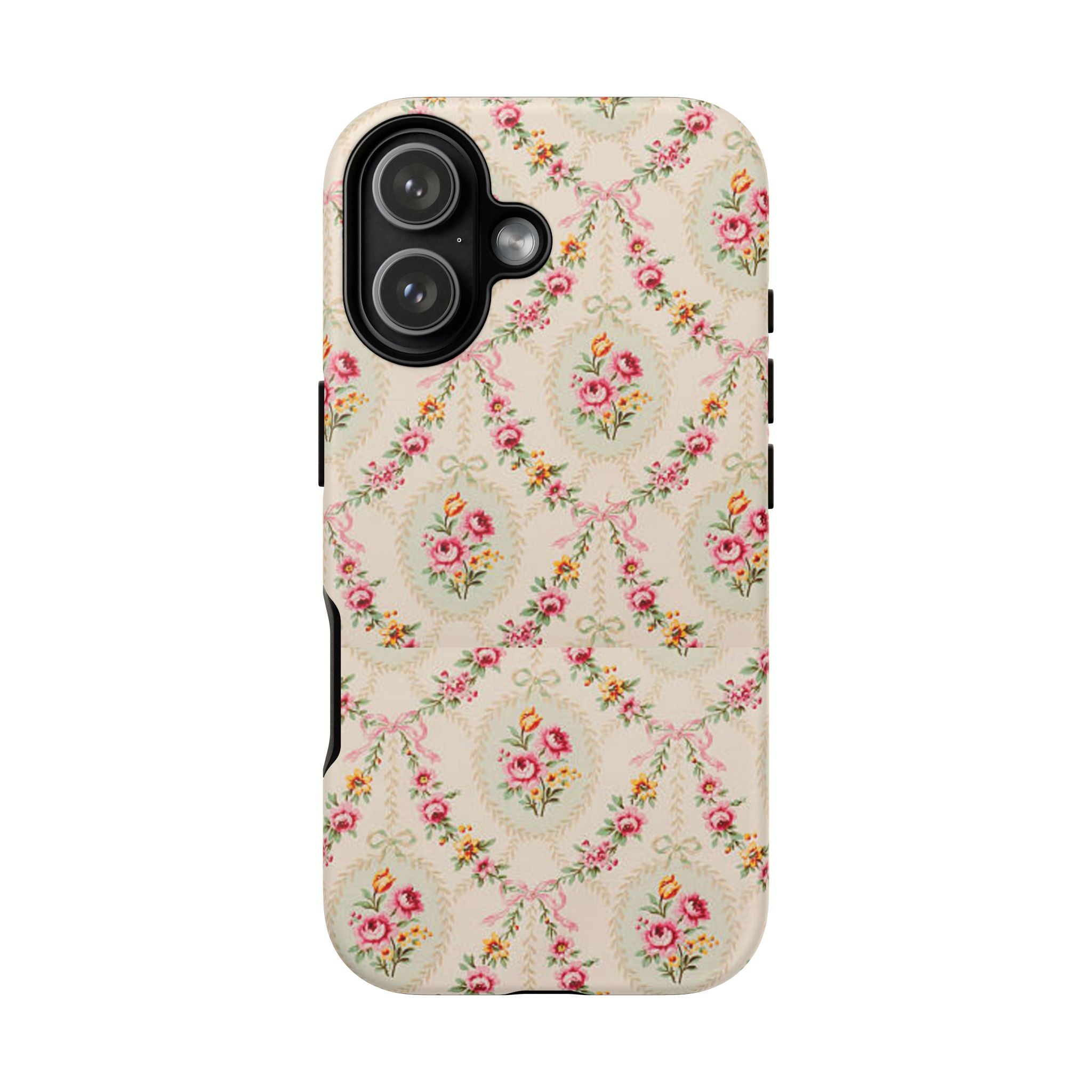 Vintage Floral Medallion phone case | Tough Cases