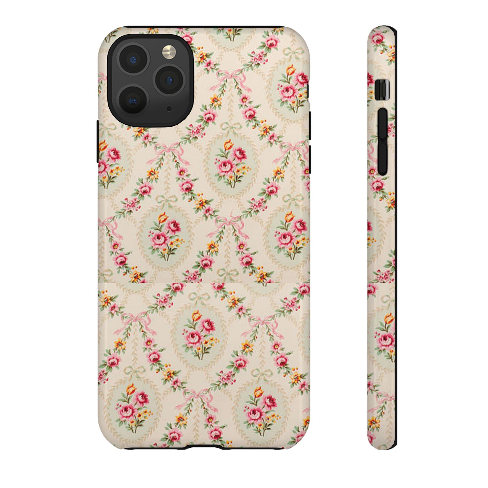 Vintage Floral Medallion phone case | Tough Cases