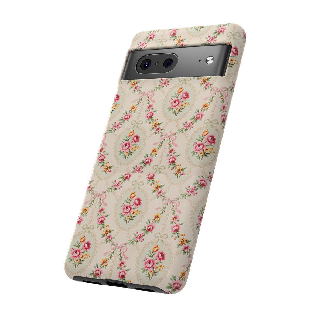 Vintage Floral Medallion phone case | Tough Cases