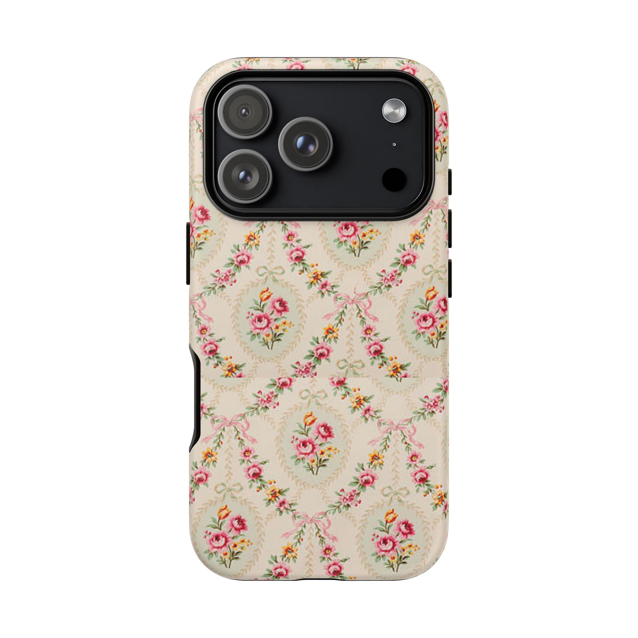 Vintage Floral Medallion phone case | Tough Cases