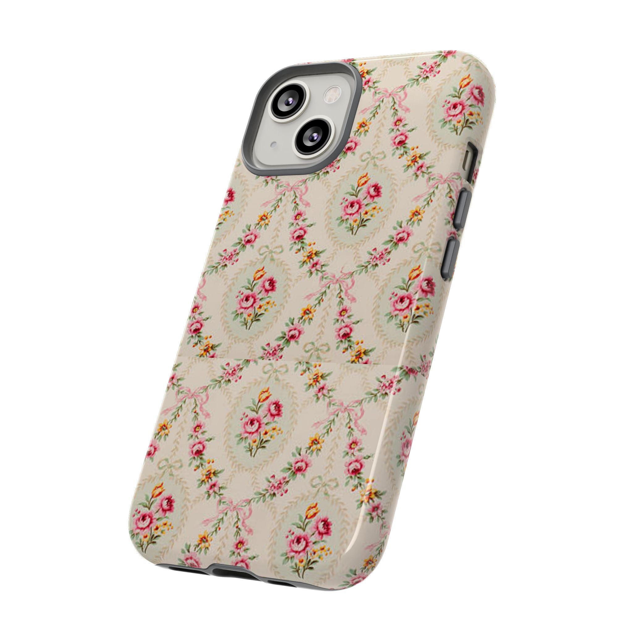 Vintage Floral Medallion phone case | Tough Cases