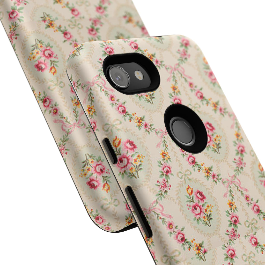 Vintage Floral Medallion phone case | Tough Cases