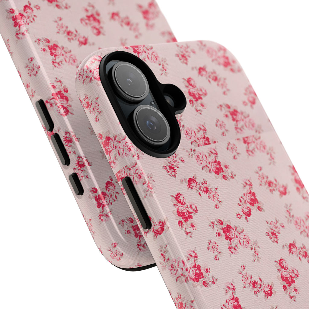 Vintage Floral Pattern Phone Case | Shabby Chic Rose Damask