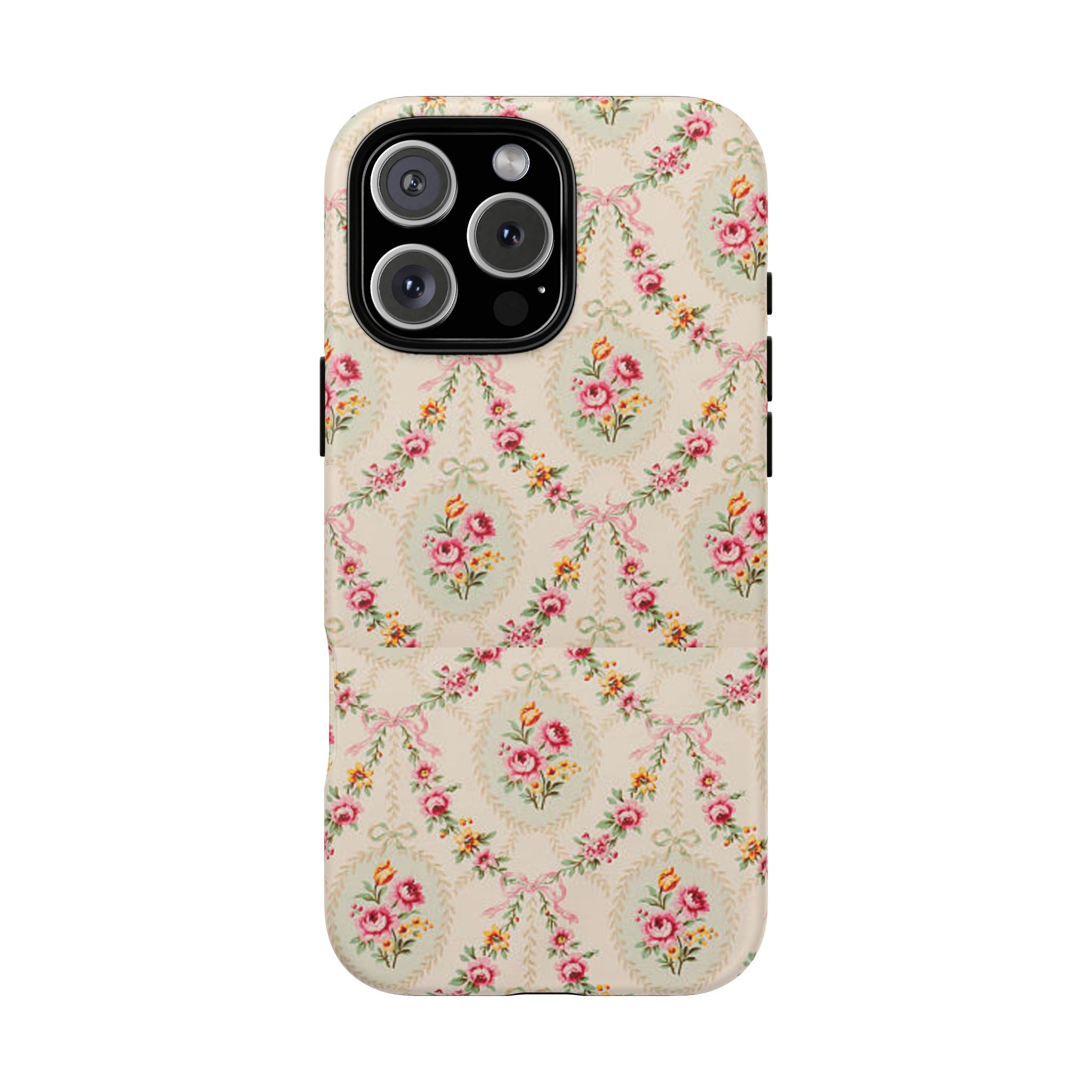 Vintage Floral Medallion phone case | Tough Cases