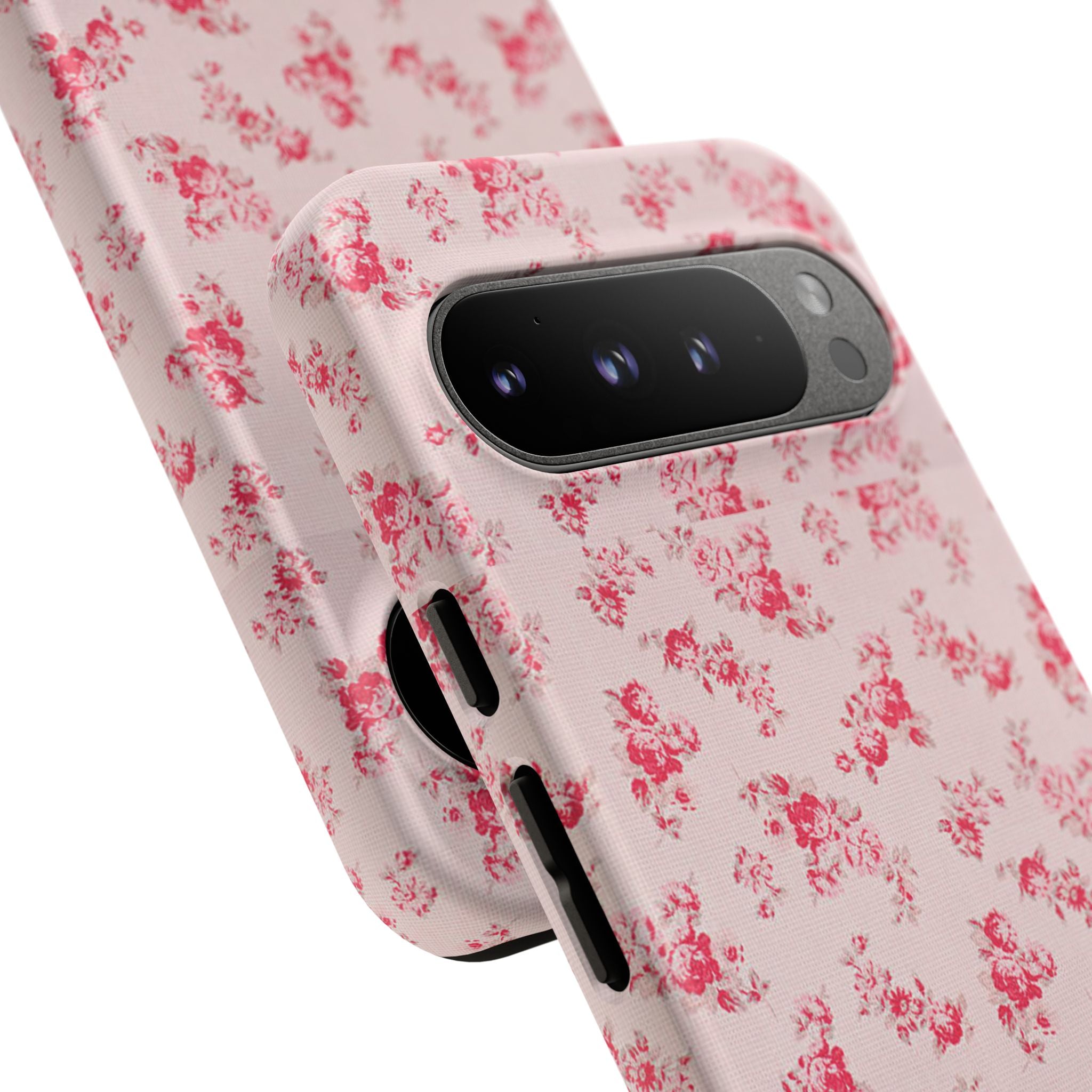 Vintage Floral Pattern Phone Case | Shabby Chic Rose Damask