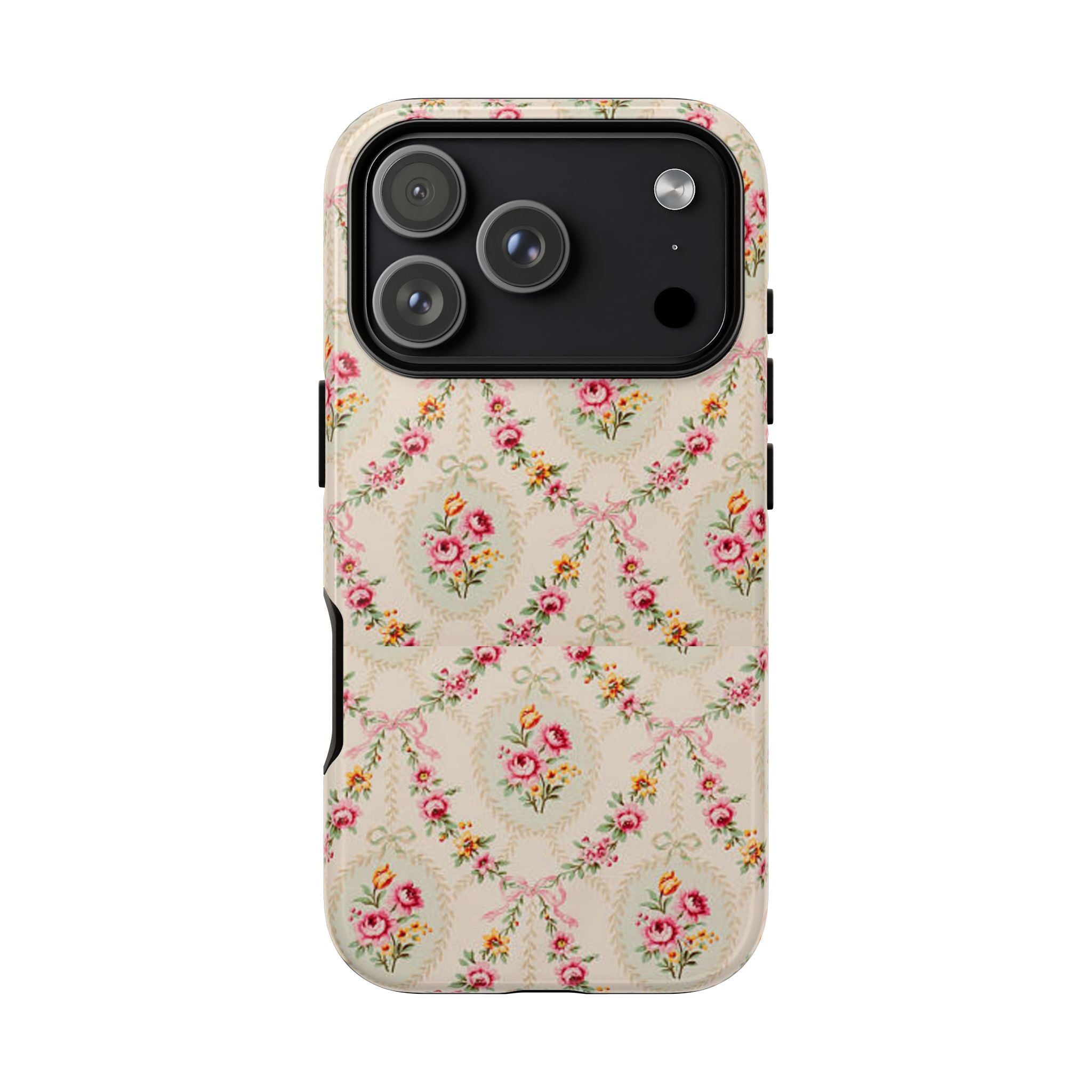Vintage Floral Medallion phone case | Tough Cases