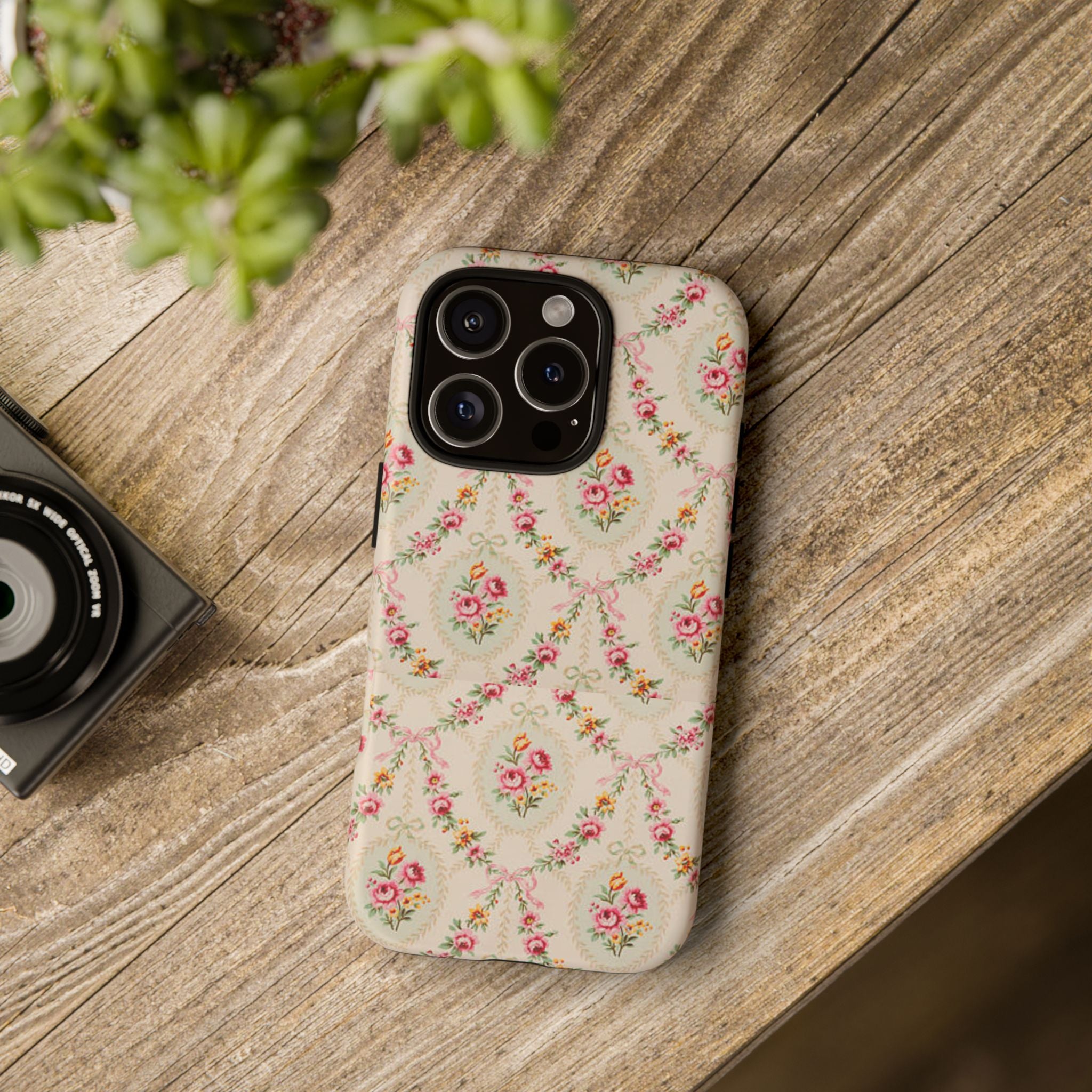 Vintage Floral Medallion phone case | Tough Cases